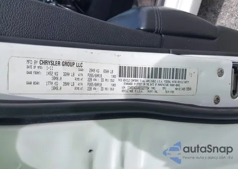 2017 Dodge Durango Gt Awd z USA, uszkodzony, nr VIN 1C4RDJDG9HC926089